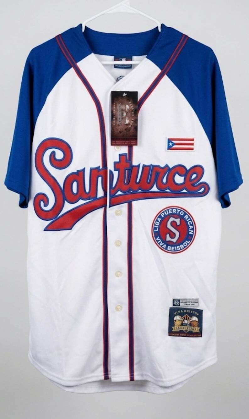 Santurce Cangrejeros Big Boy Gear NLB Latin Legacy Baseball Jersey Sz M NWT Z112